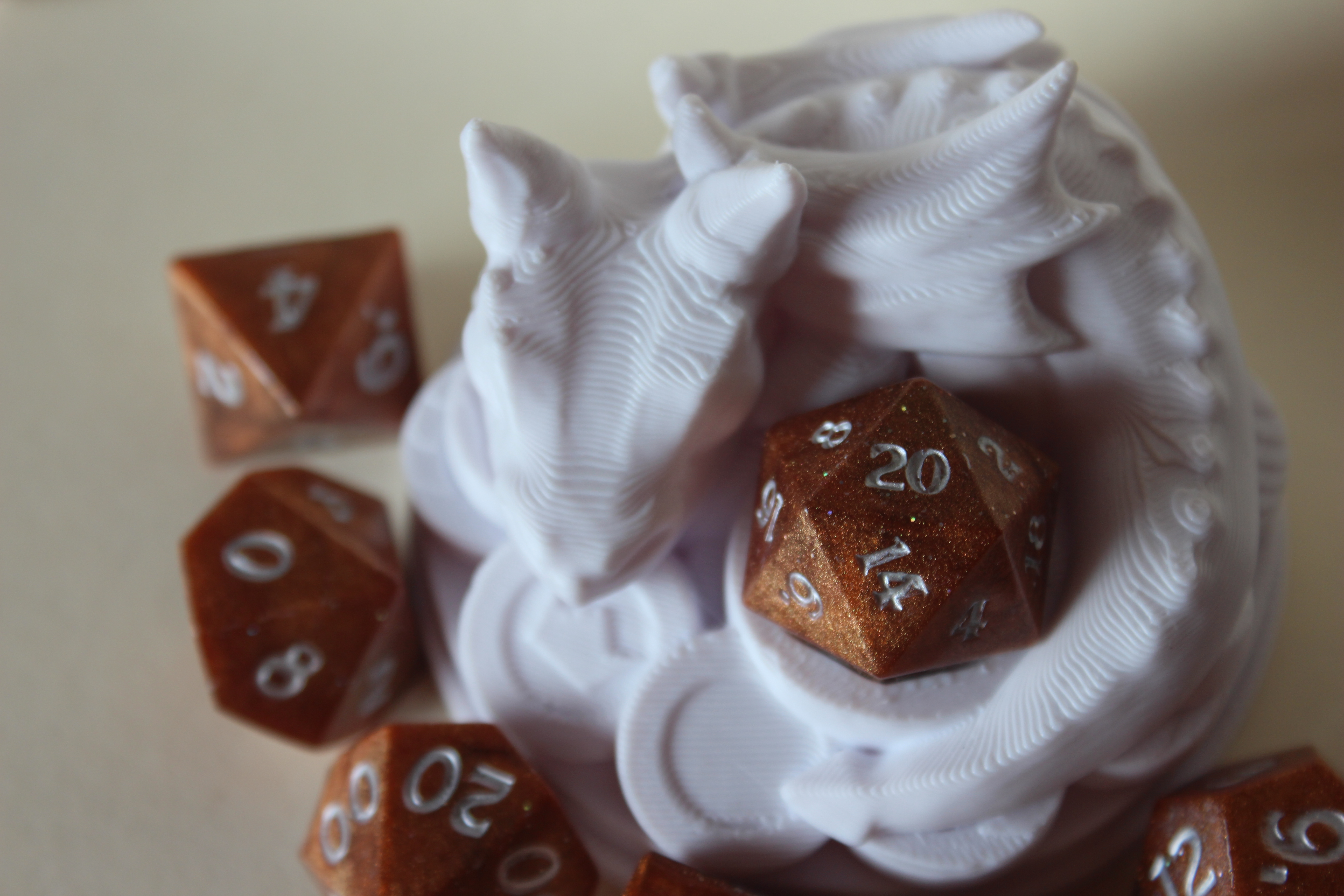 Handmade Resin Dice example 12