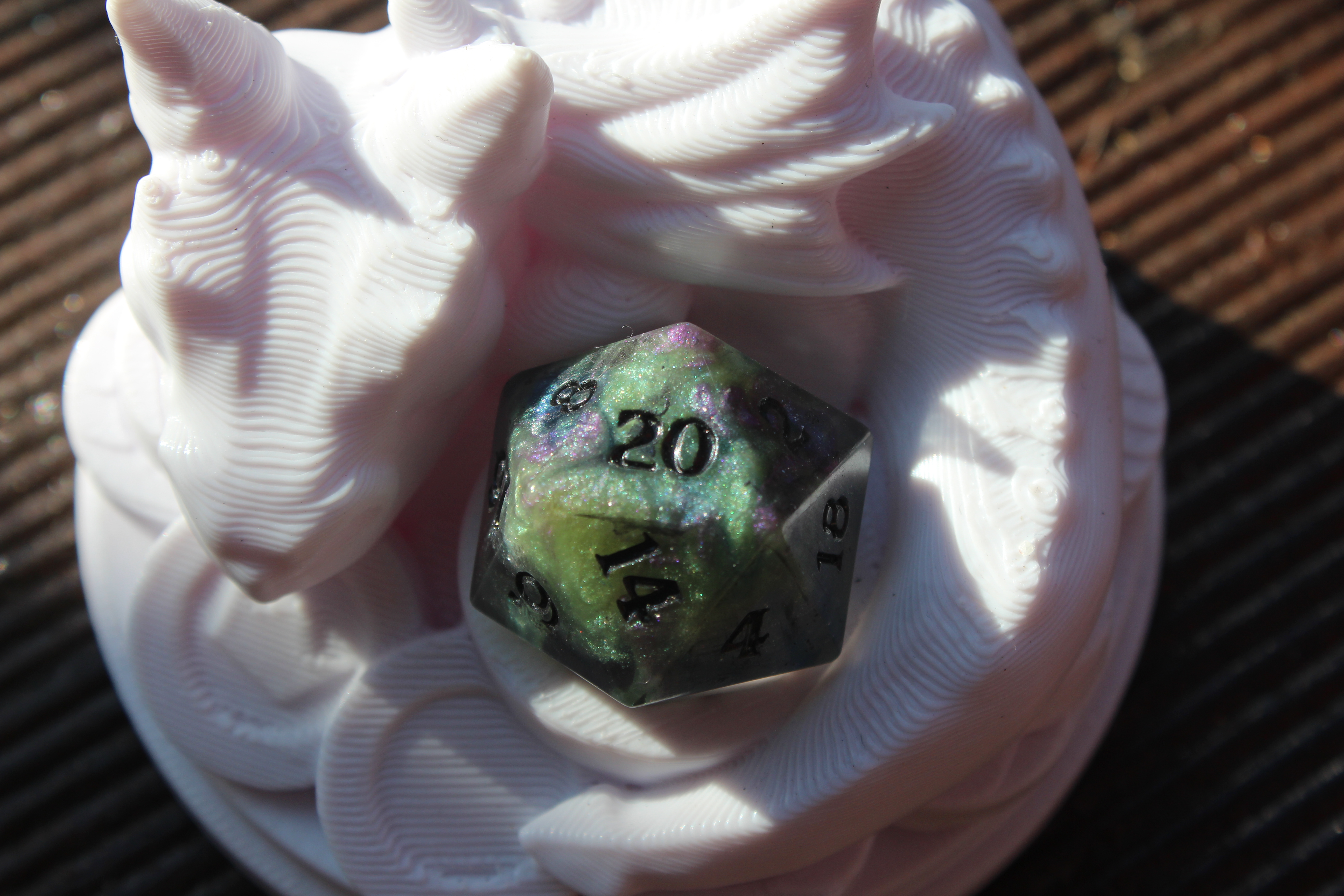 Handmade Resin Dice example 17