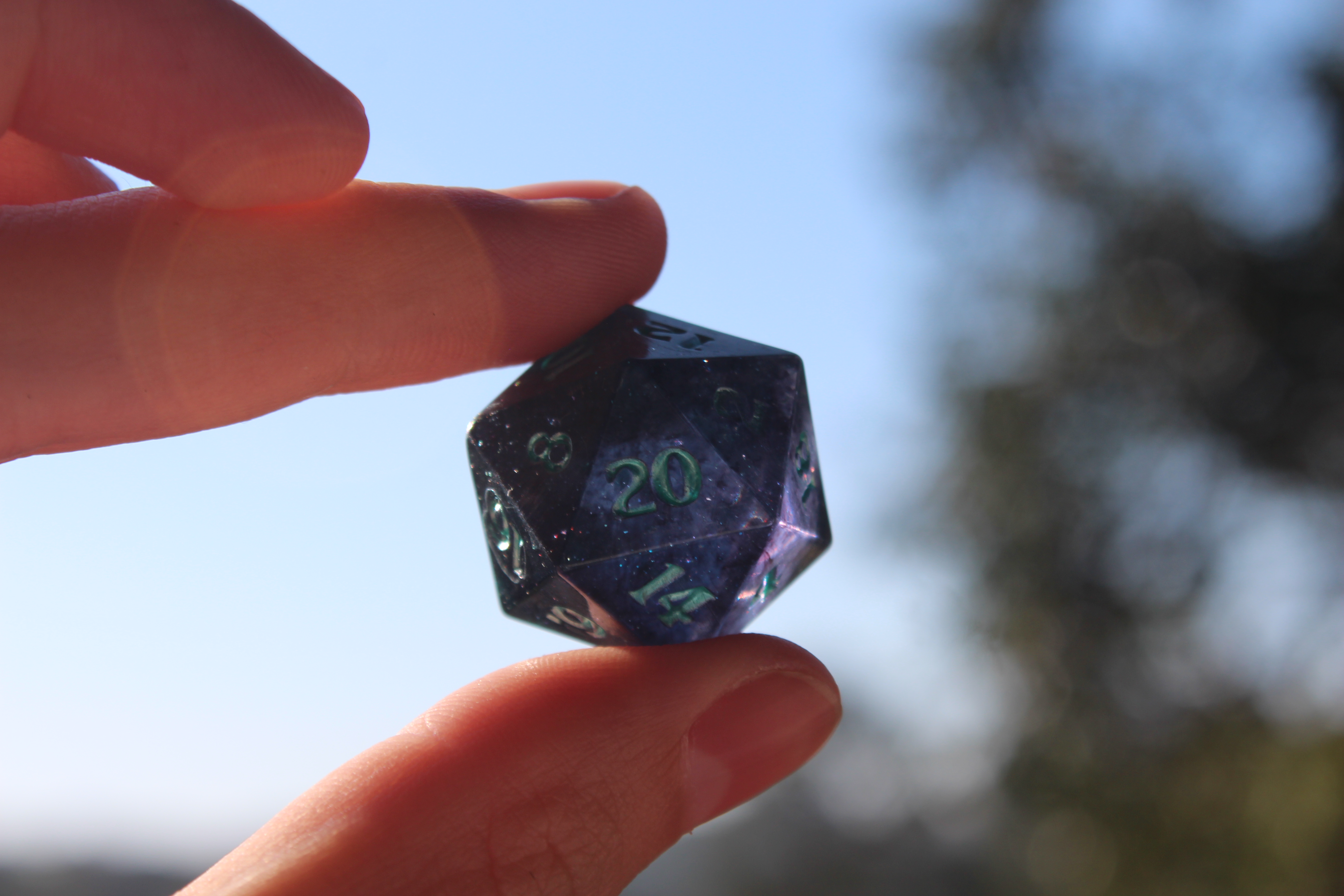 Handmade Resin Dice example 24