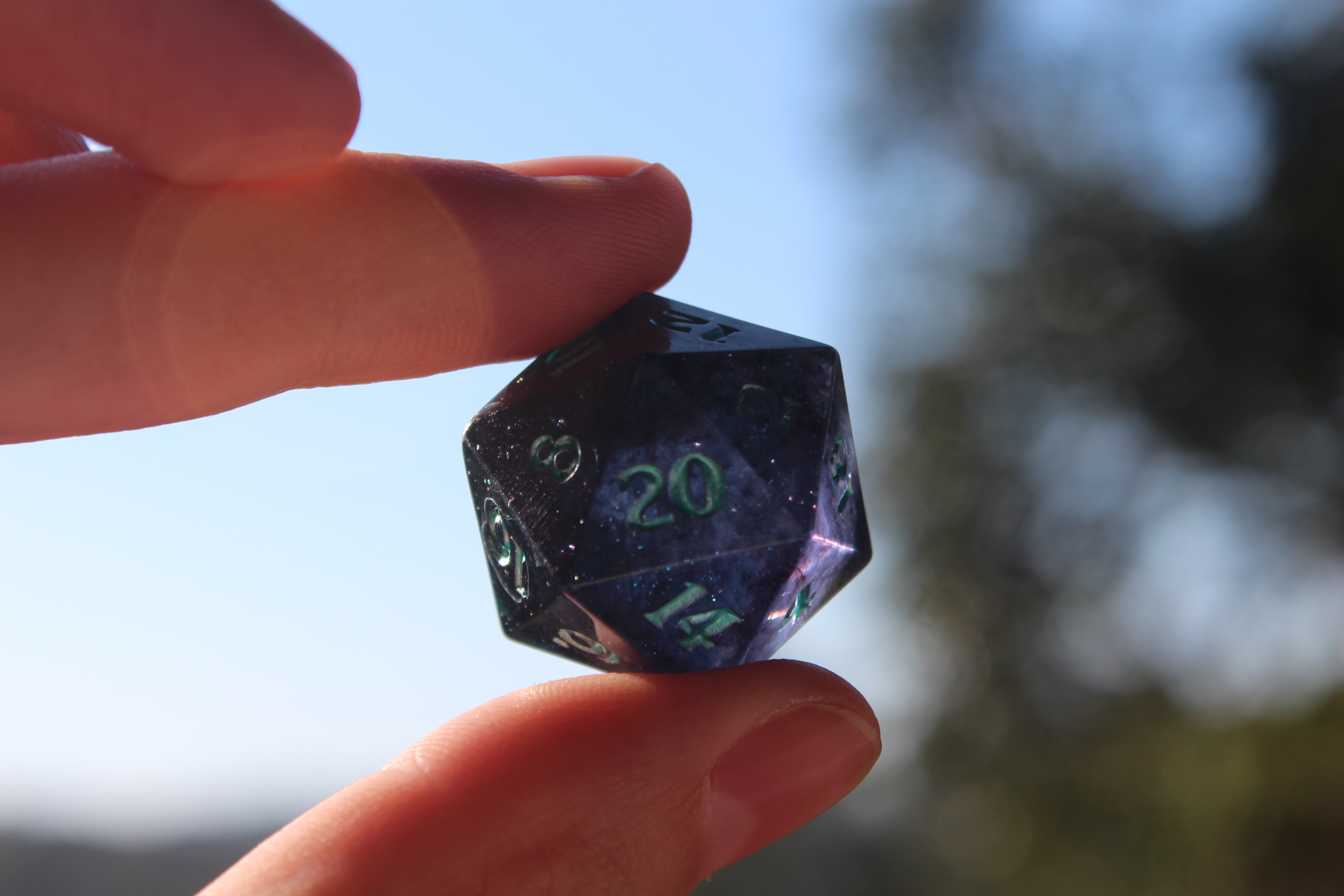Handmade Resin Dice example 25
