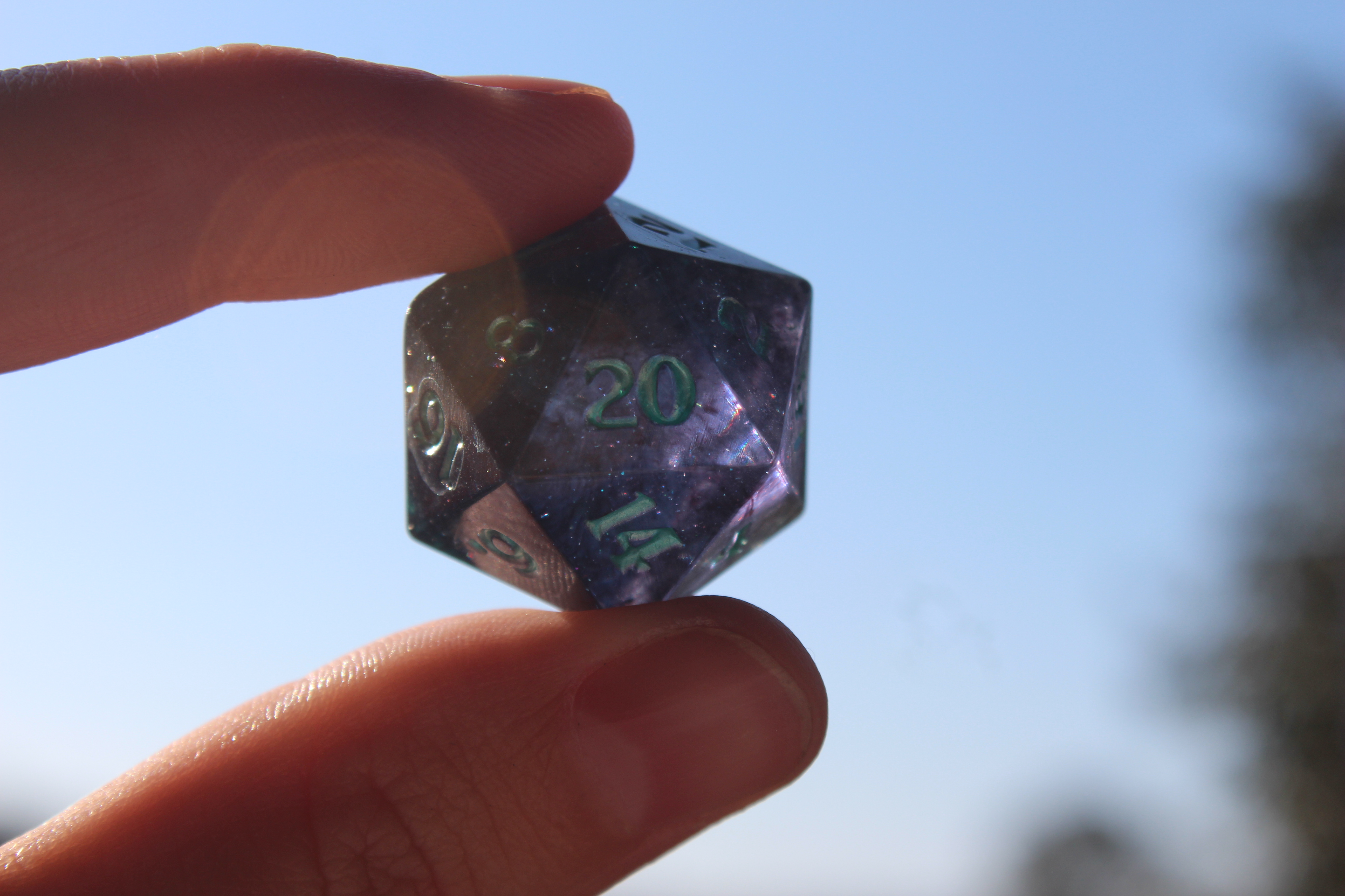 Handmade Resin Dice example 26