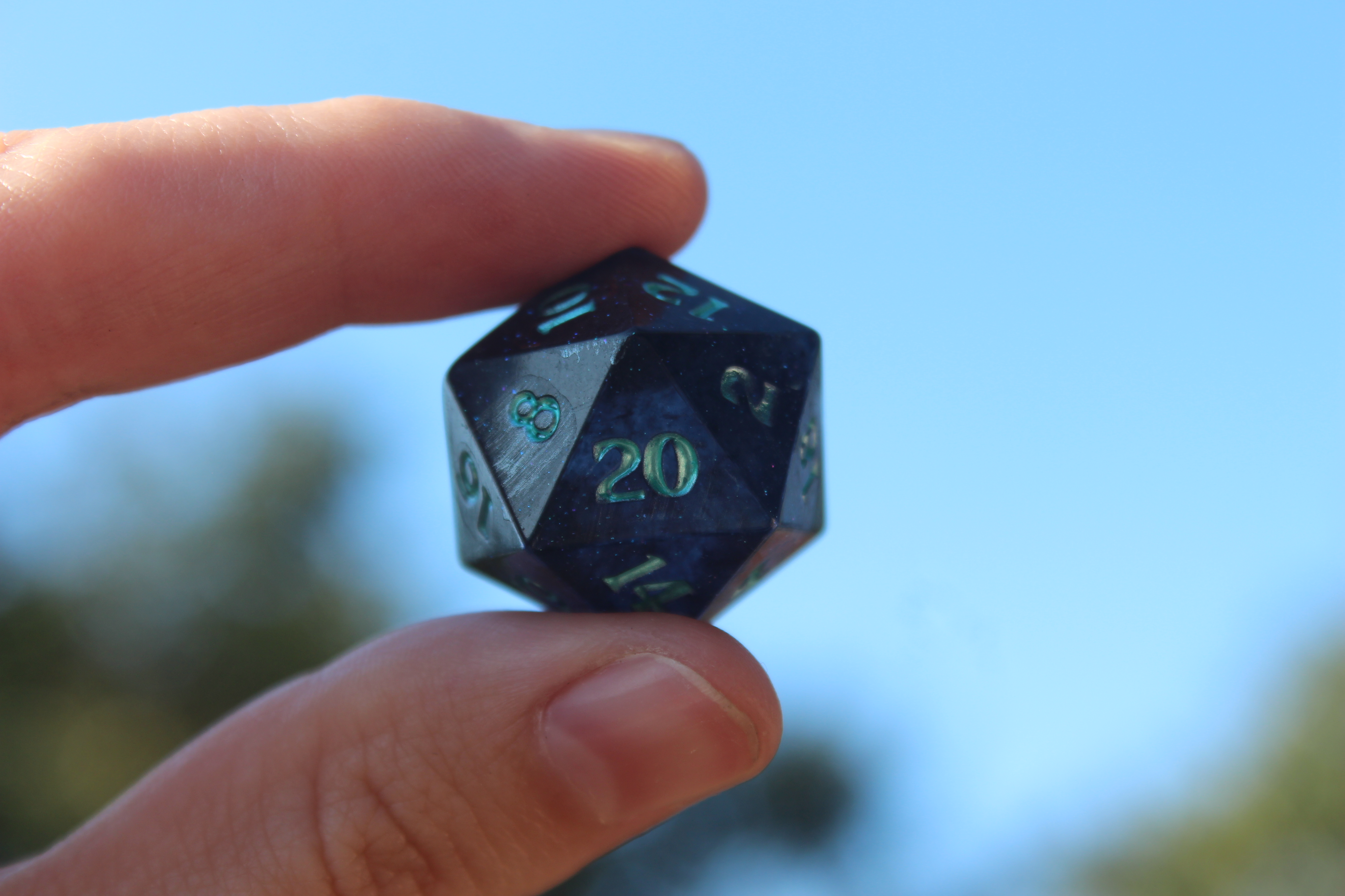 Handmade Resin Dice example 27