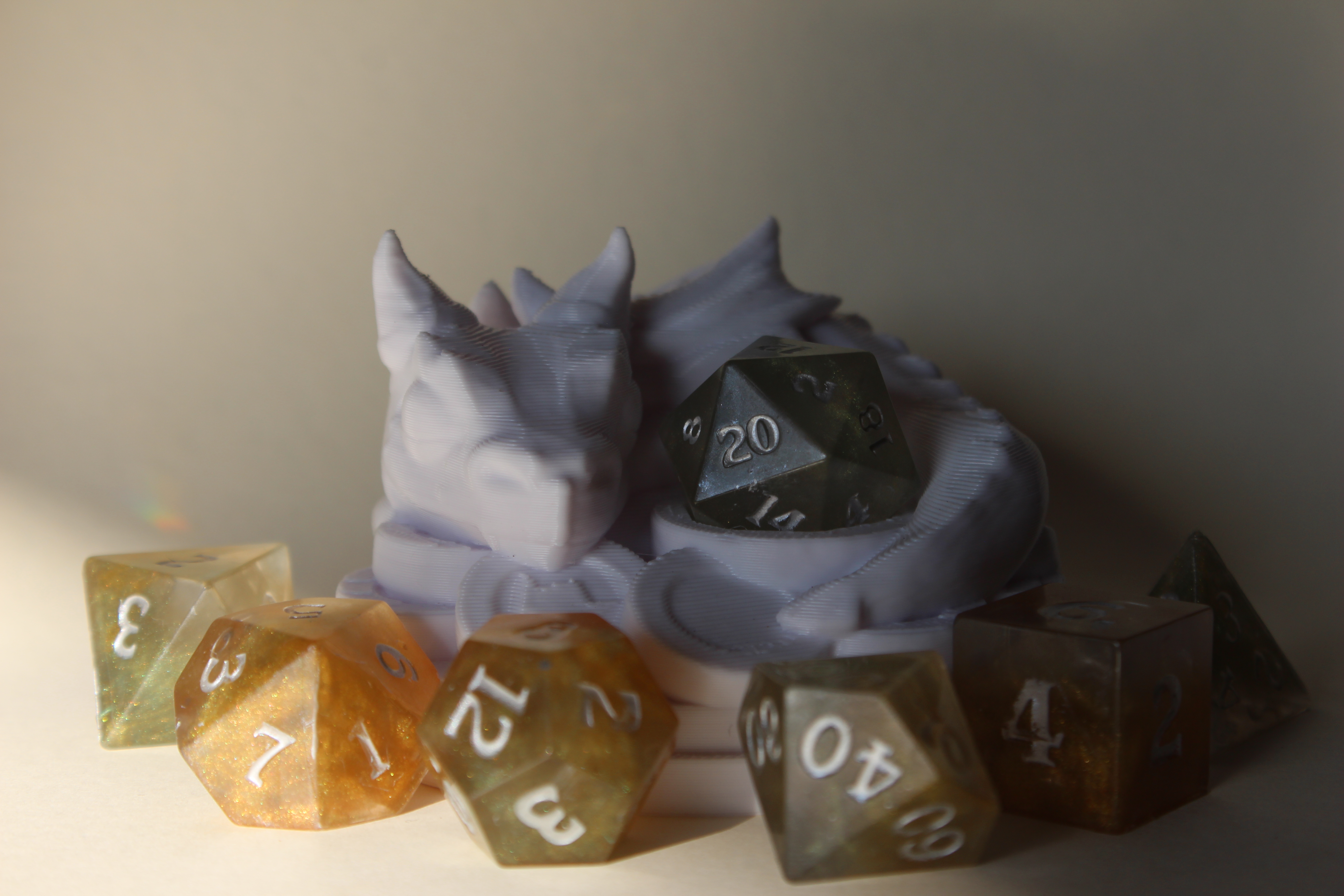 Handmade Resin Dice example 33