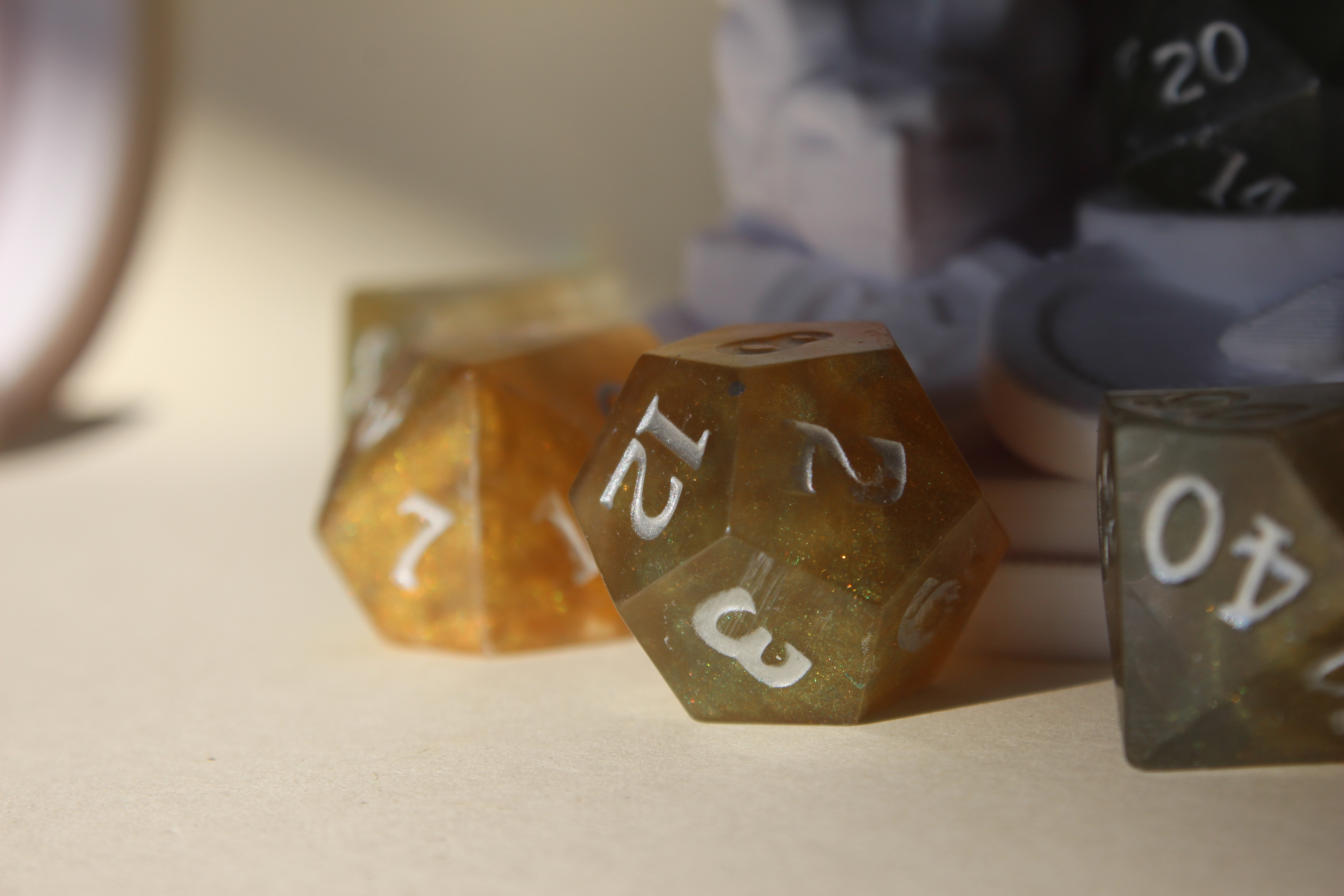 Handmade Resin Dice example 34