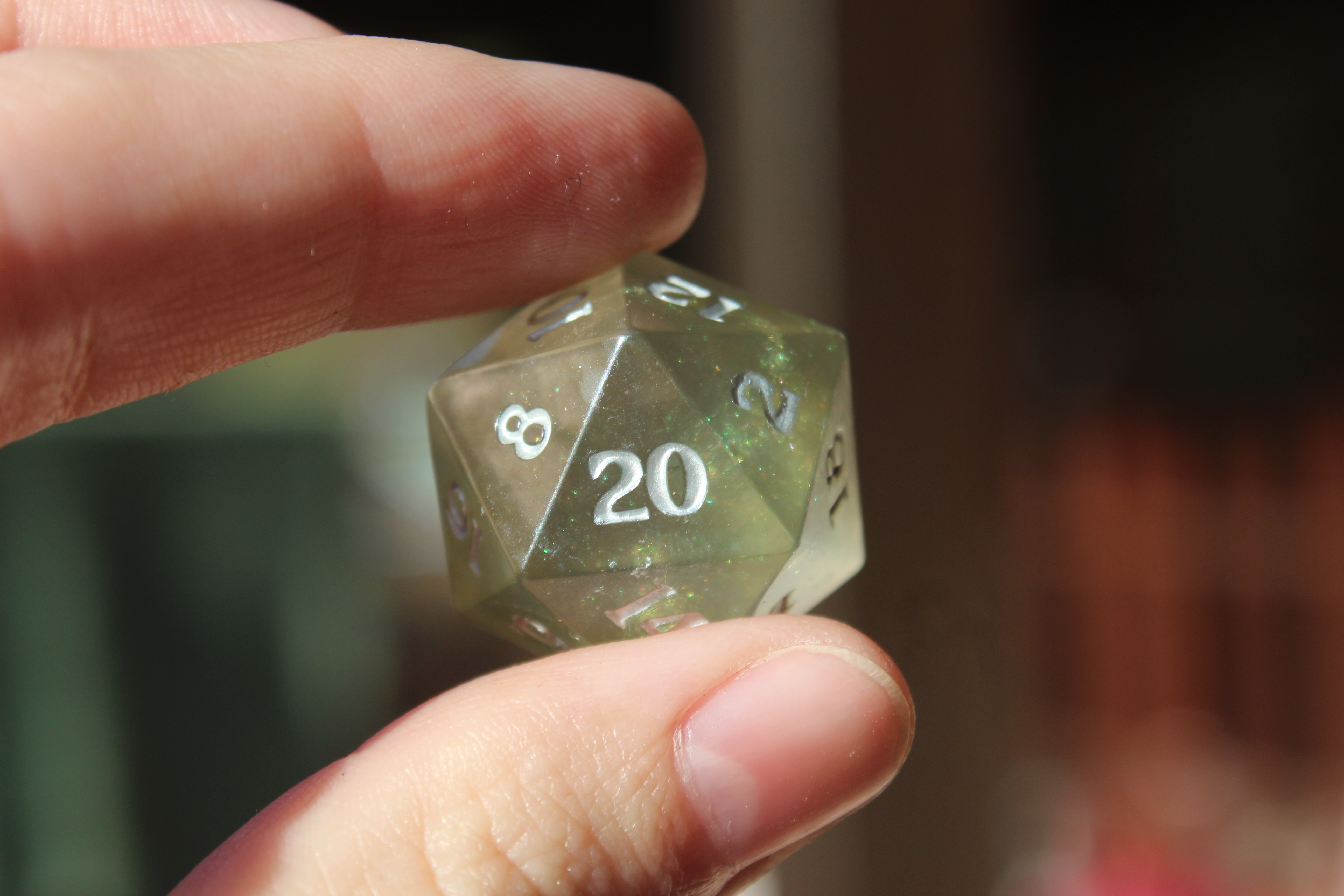 Handmade Resin Dice example 35