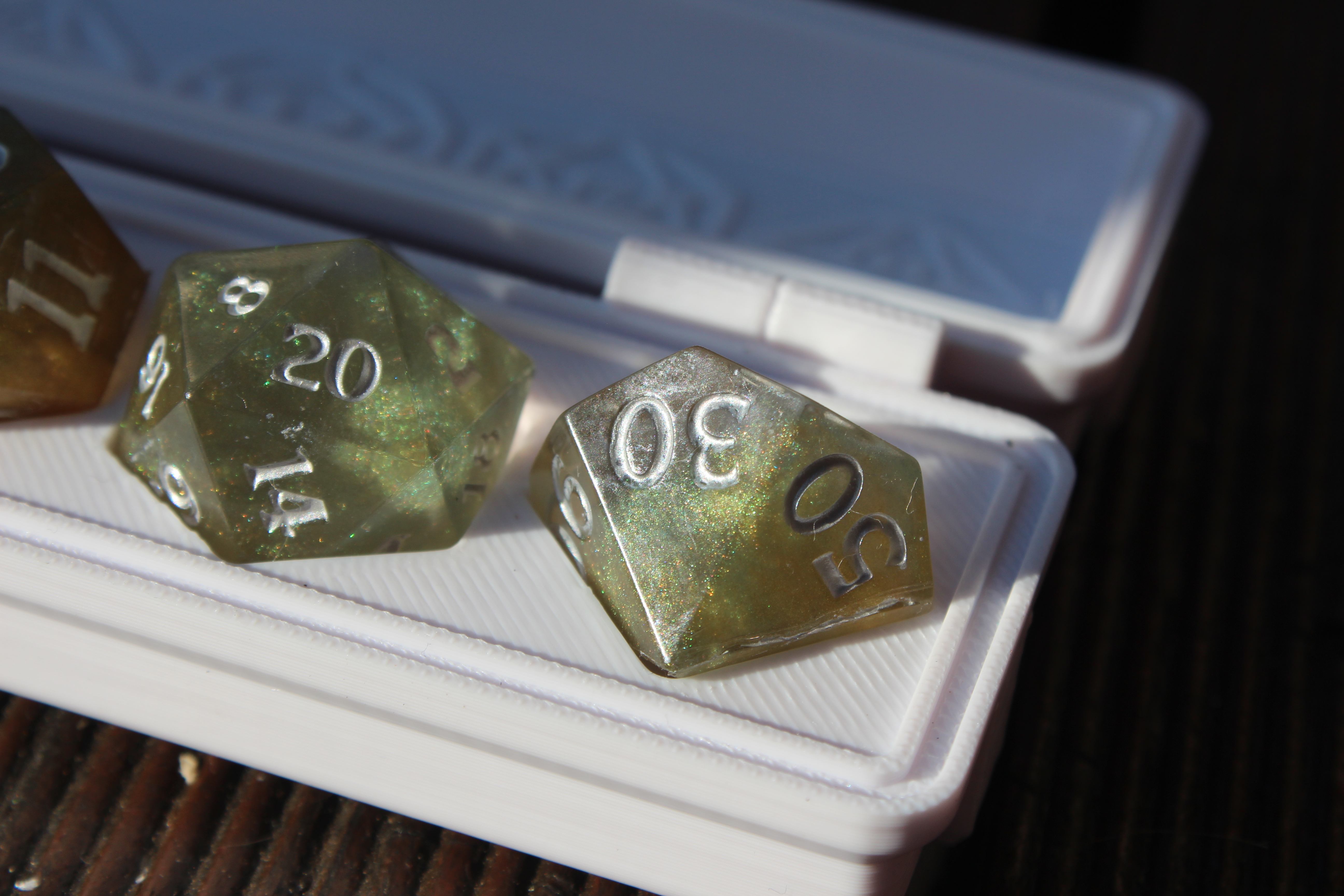 Handmade Resin Dice example 44