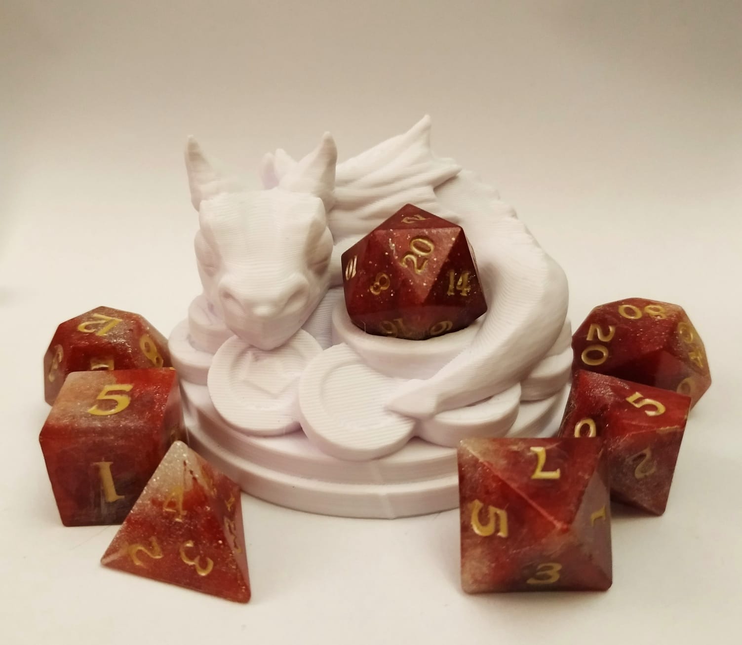 Handmade Resin Dice example 4