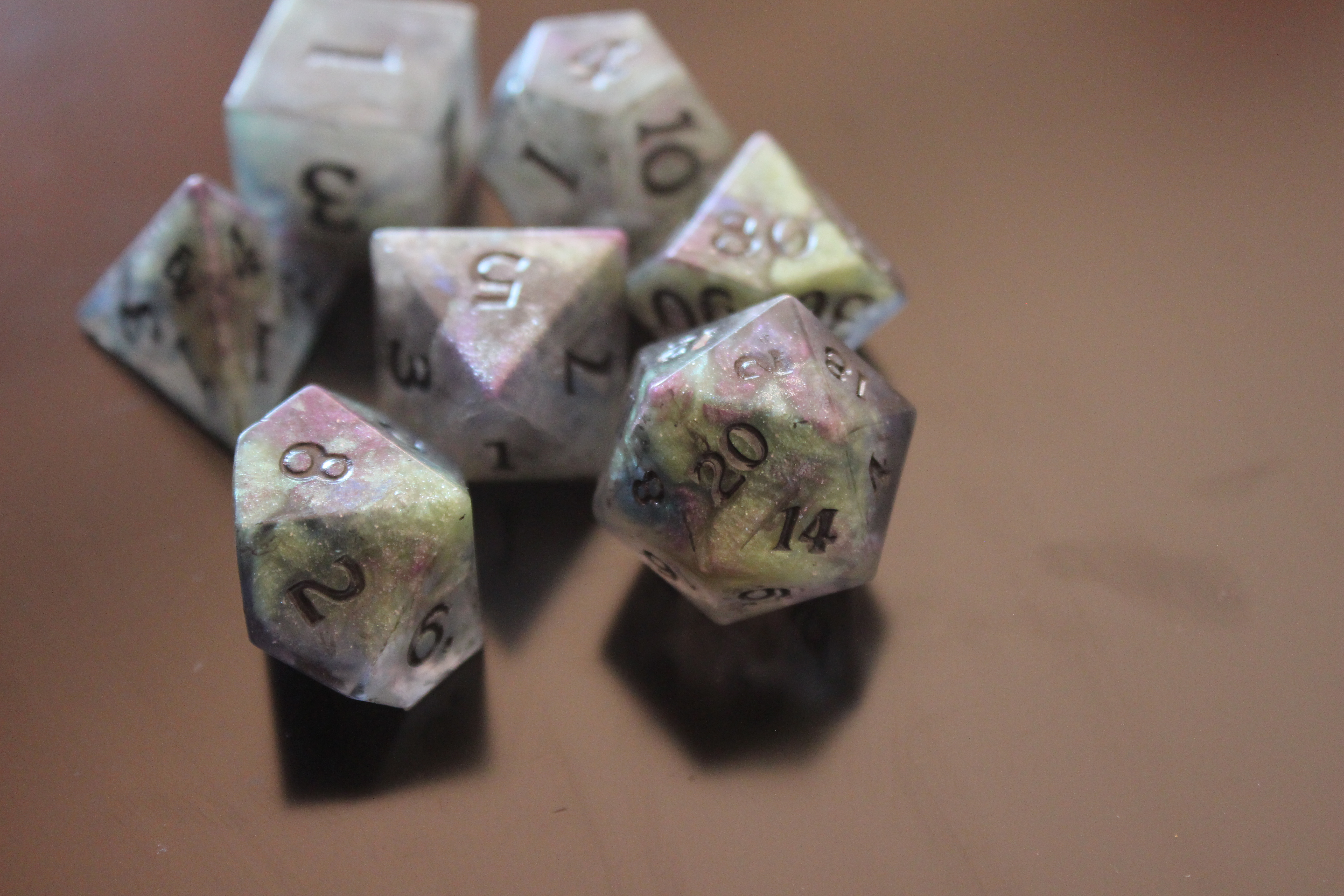 Handmade Resin Dice example 51