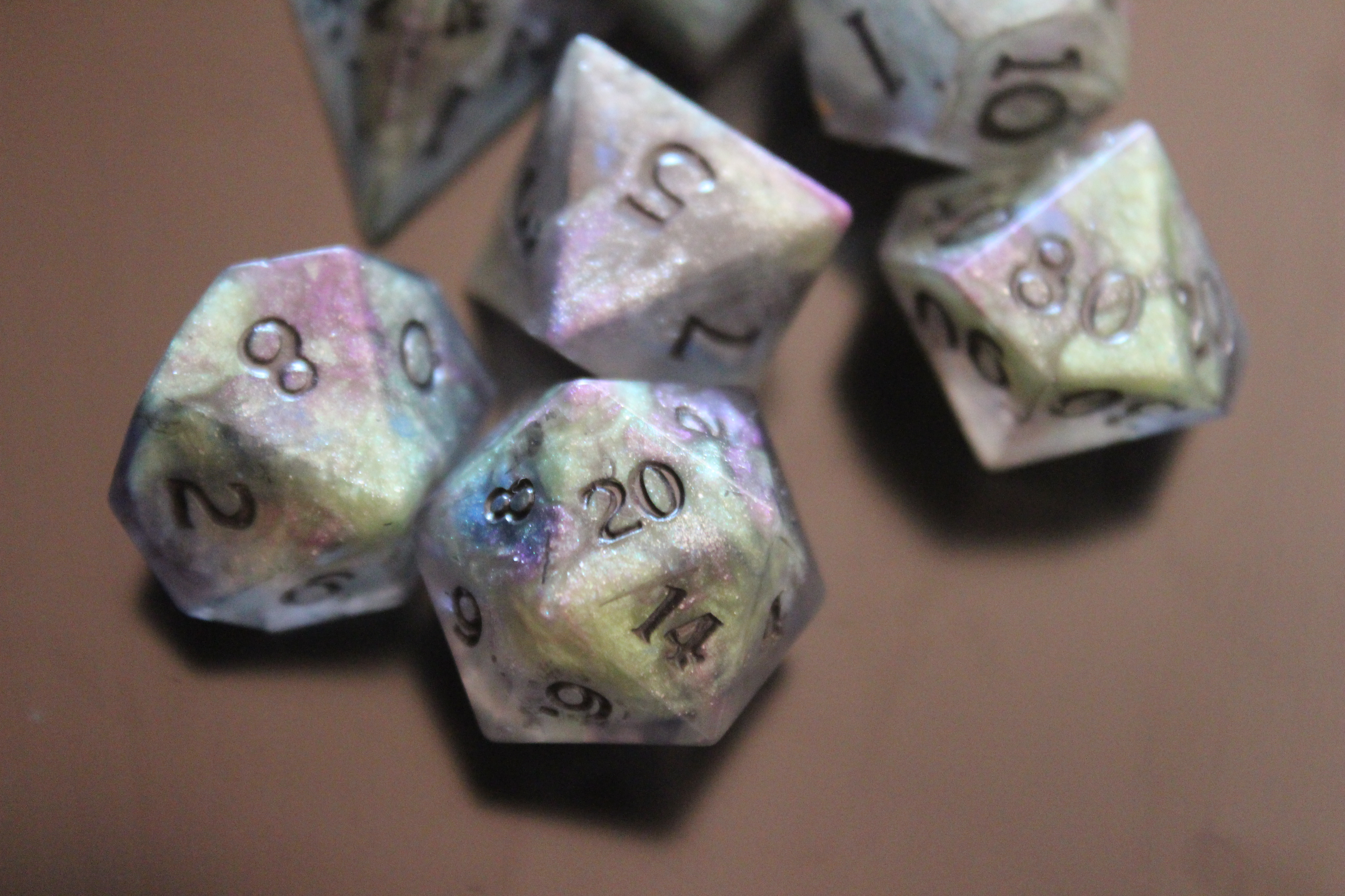 Handmade Resin Dice example 52