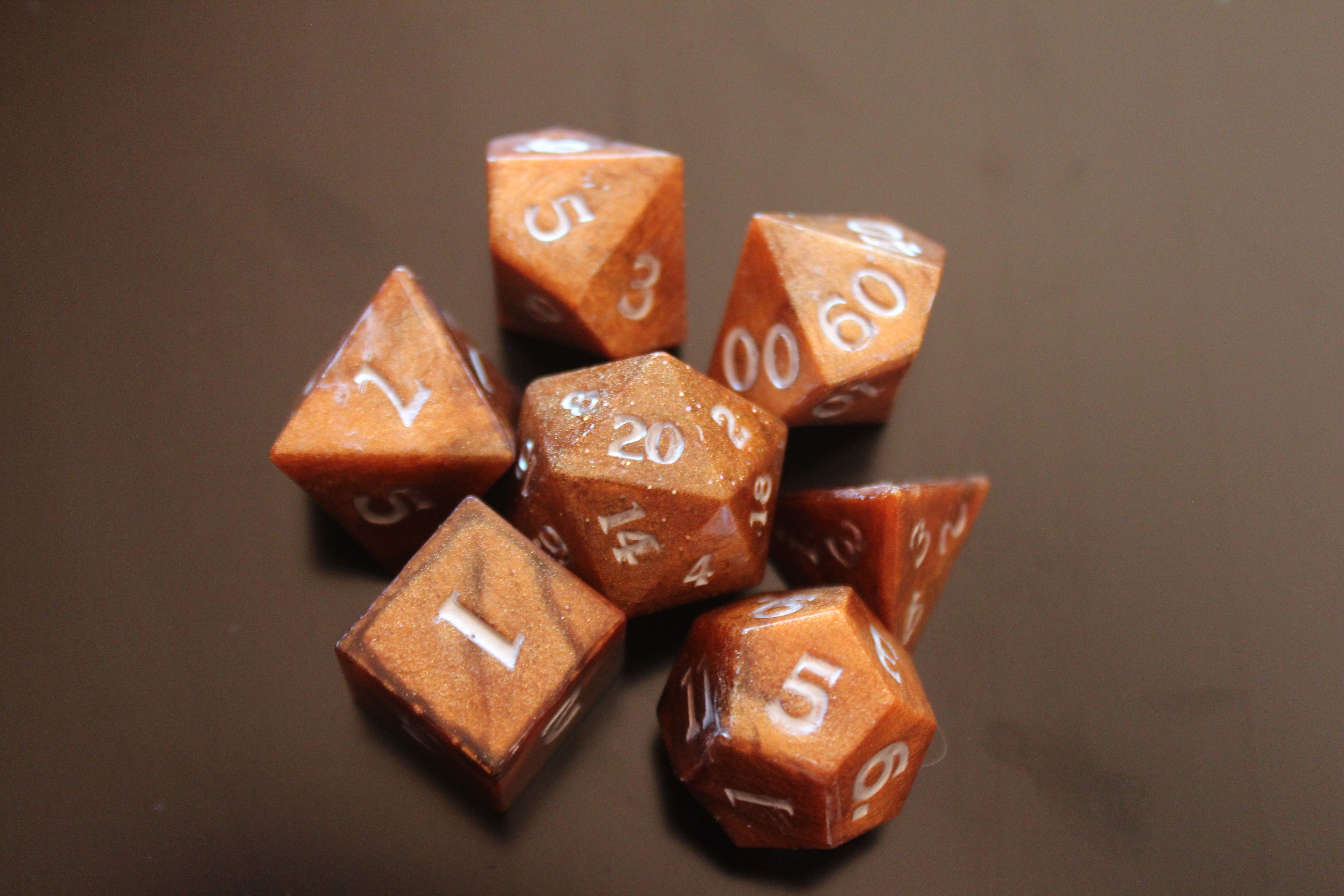 Handmade Resin Dice example 55
