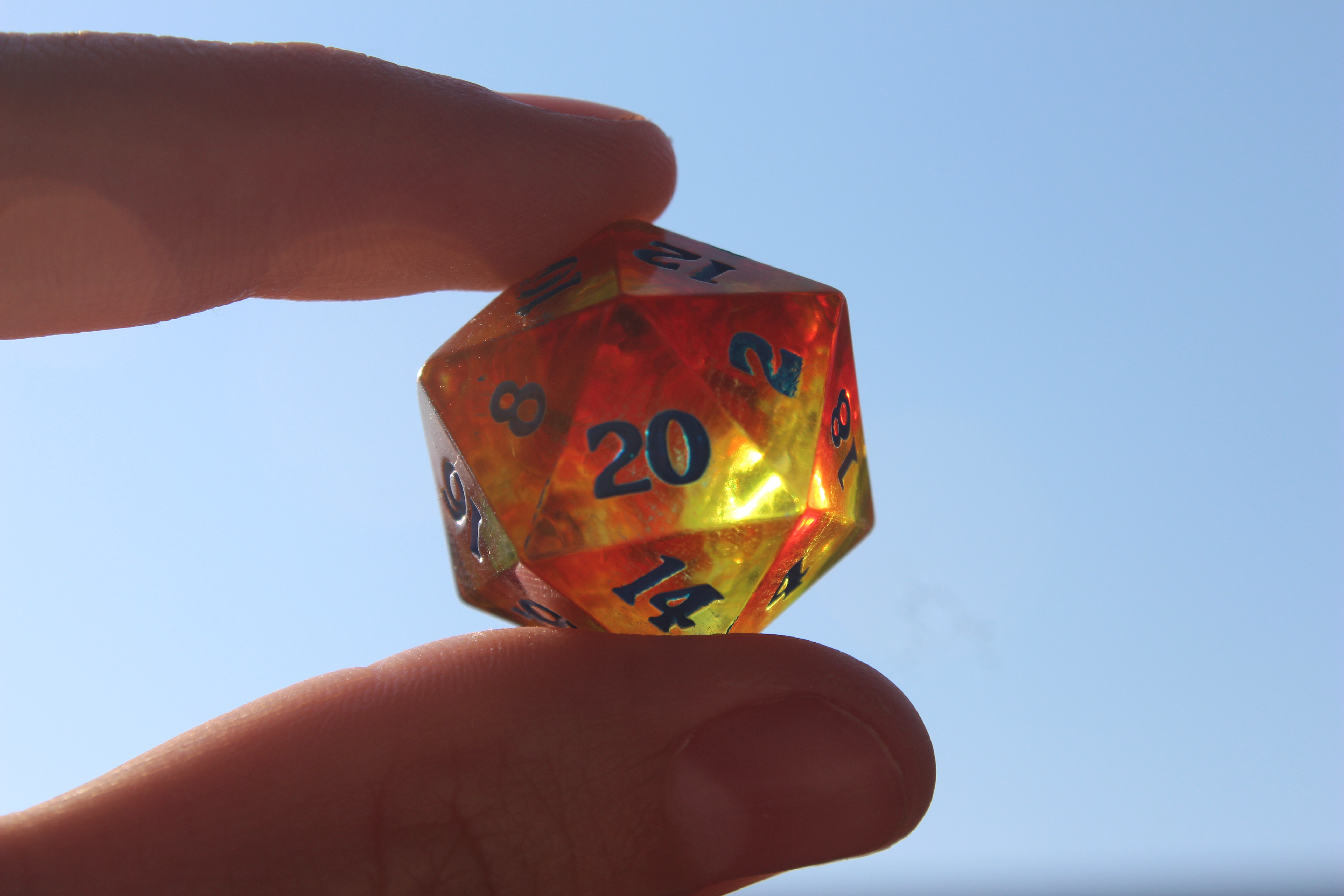 Handmade Resin Dice example 58