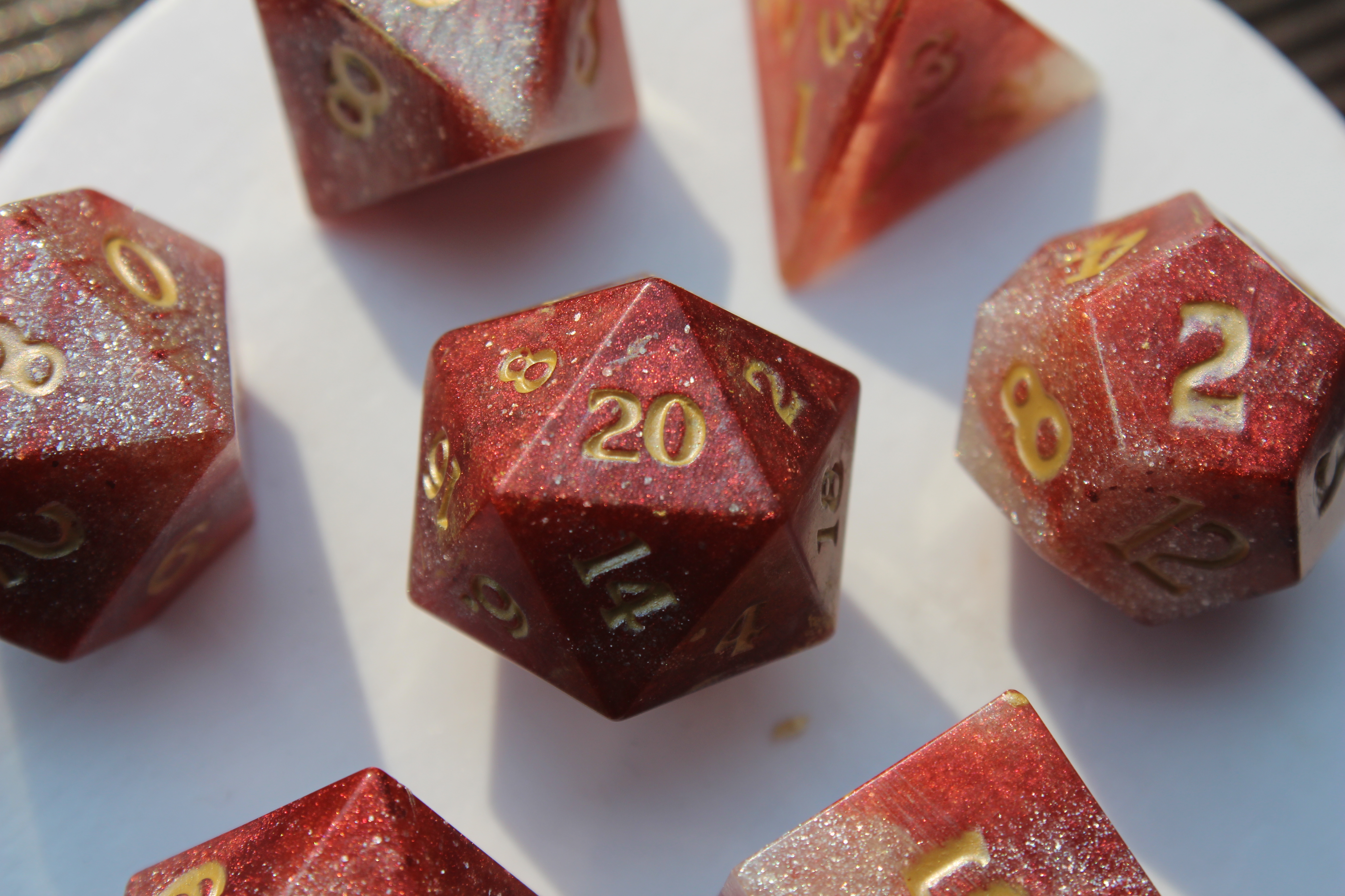 Handmade Resin Dice example 5