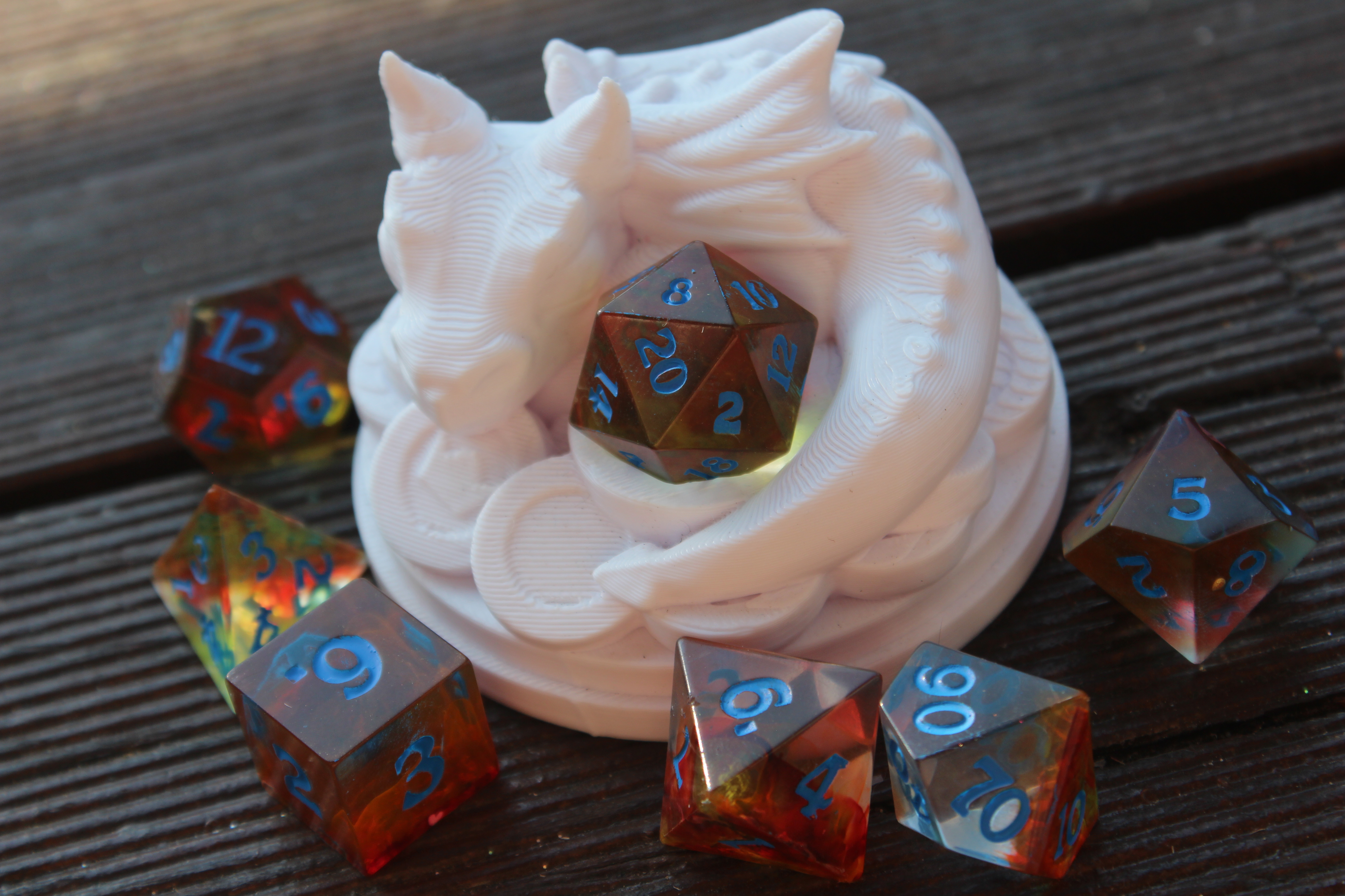 Handmade Resin Dice example 64