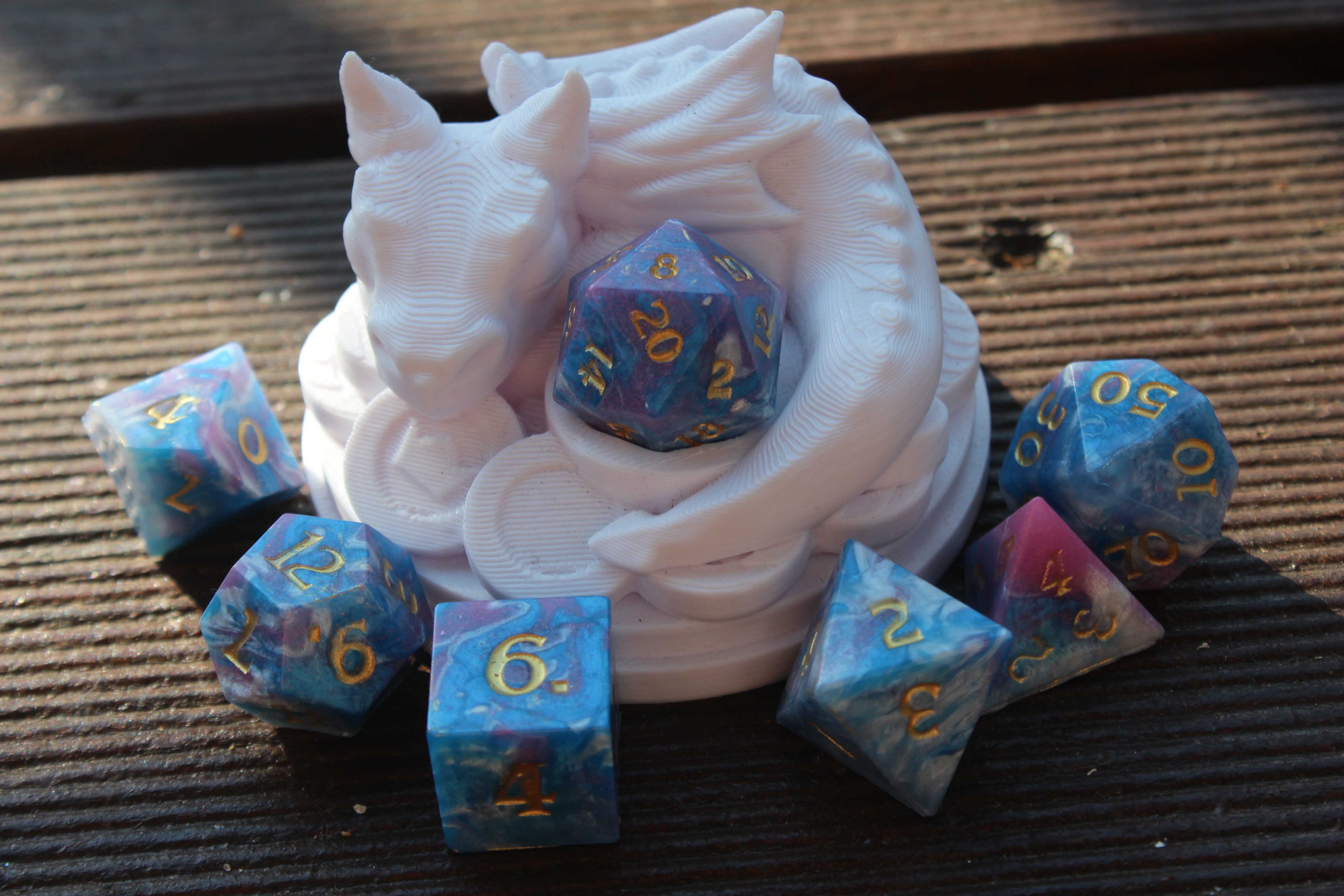 Handmade Resin Dice example 67