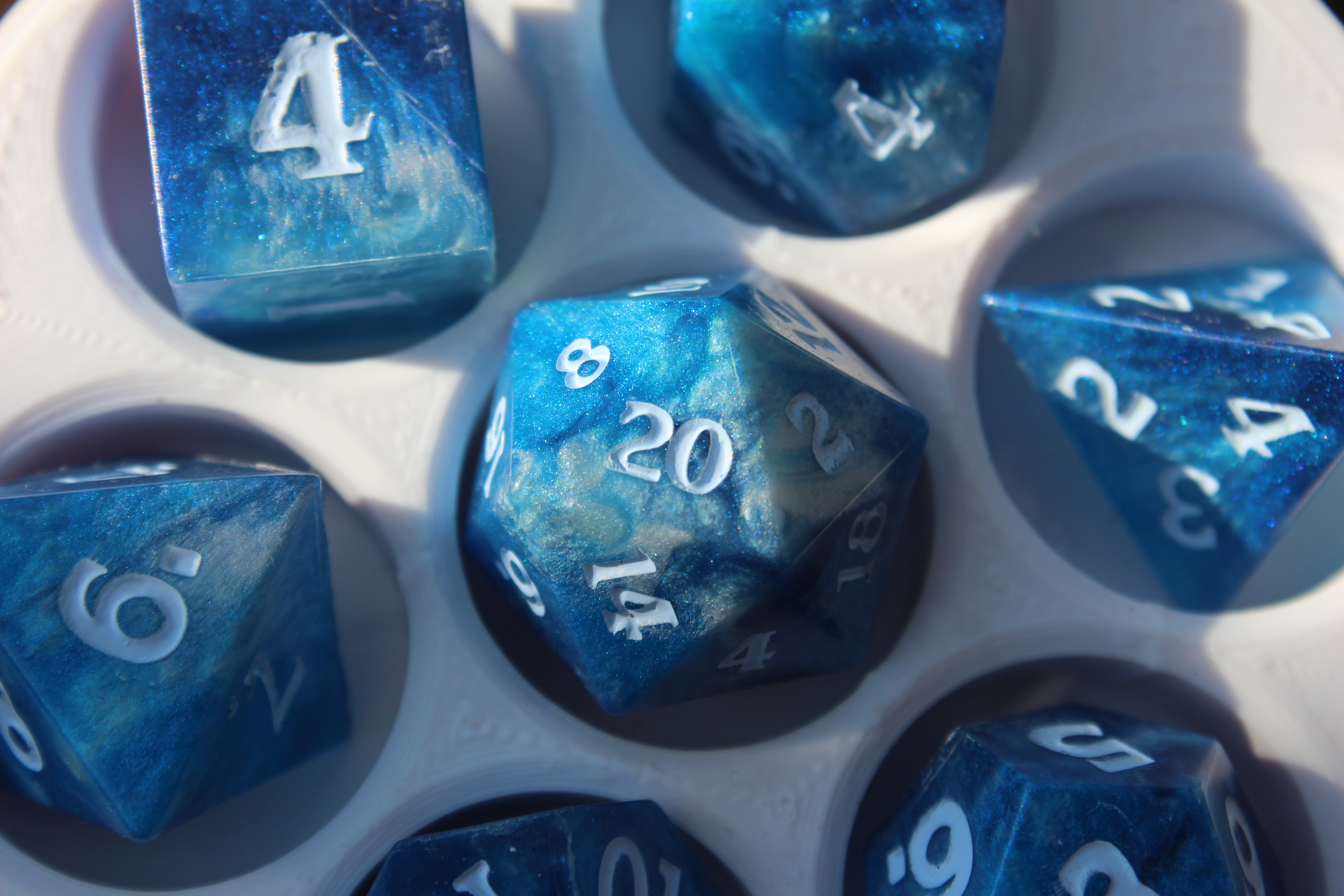 Handmade Resin Dice example 69