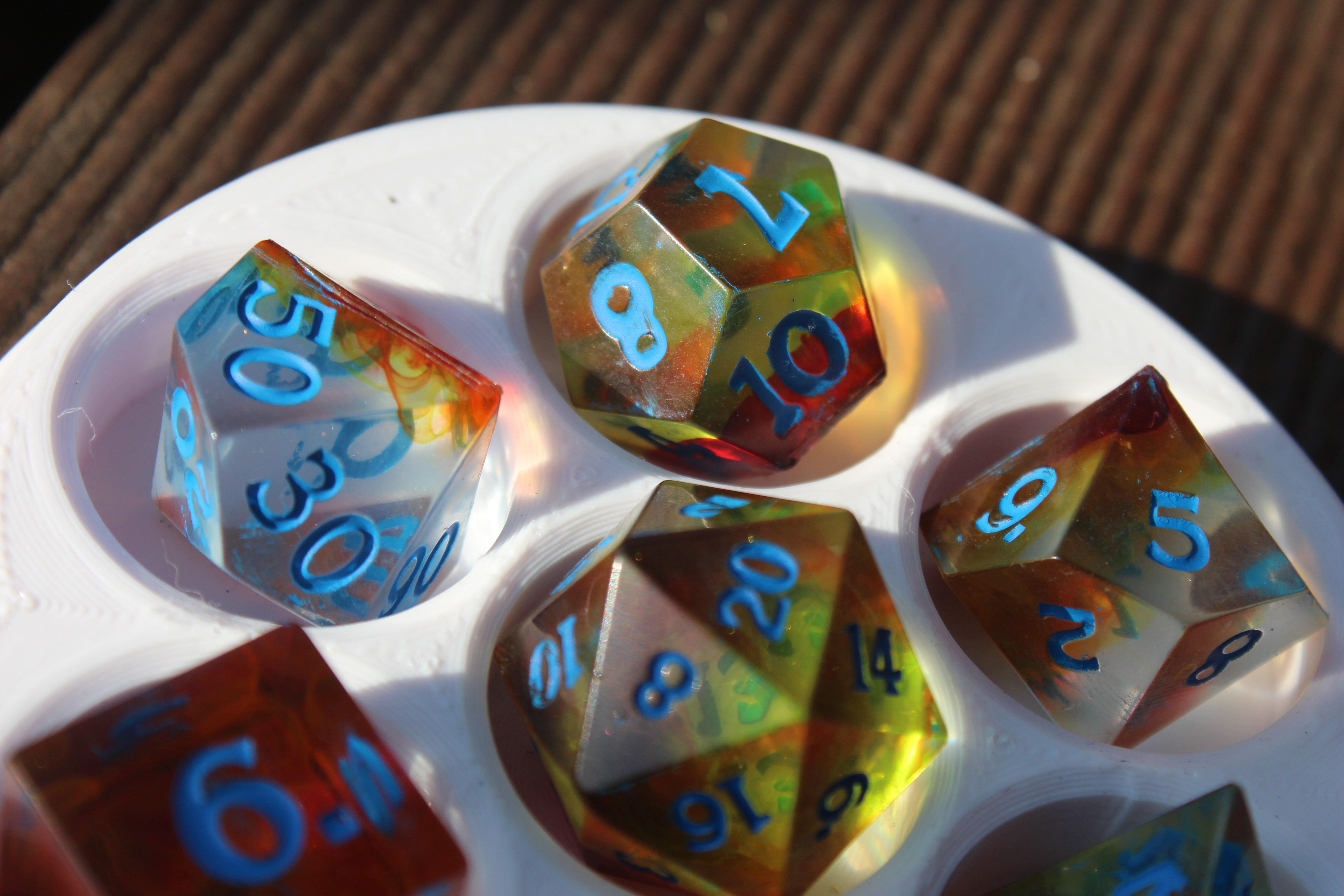 Handmade Resin Dice example 74