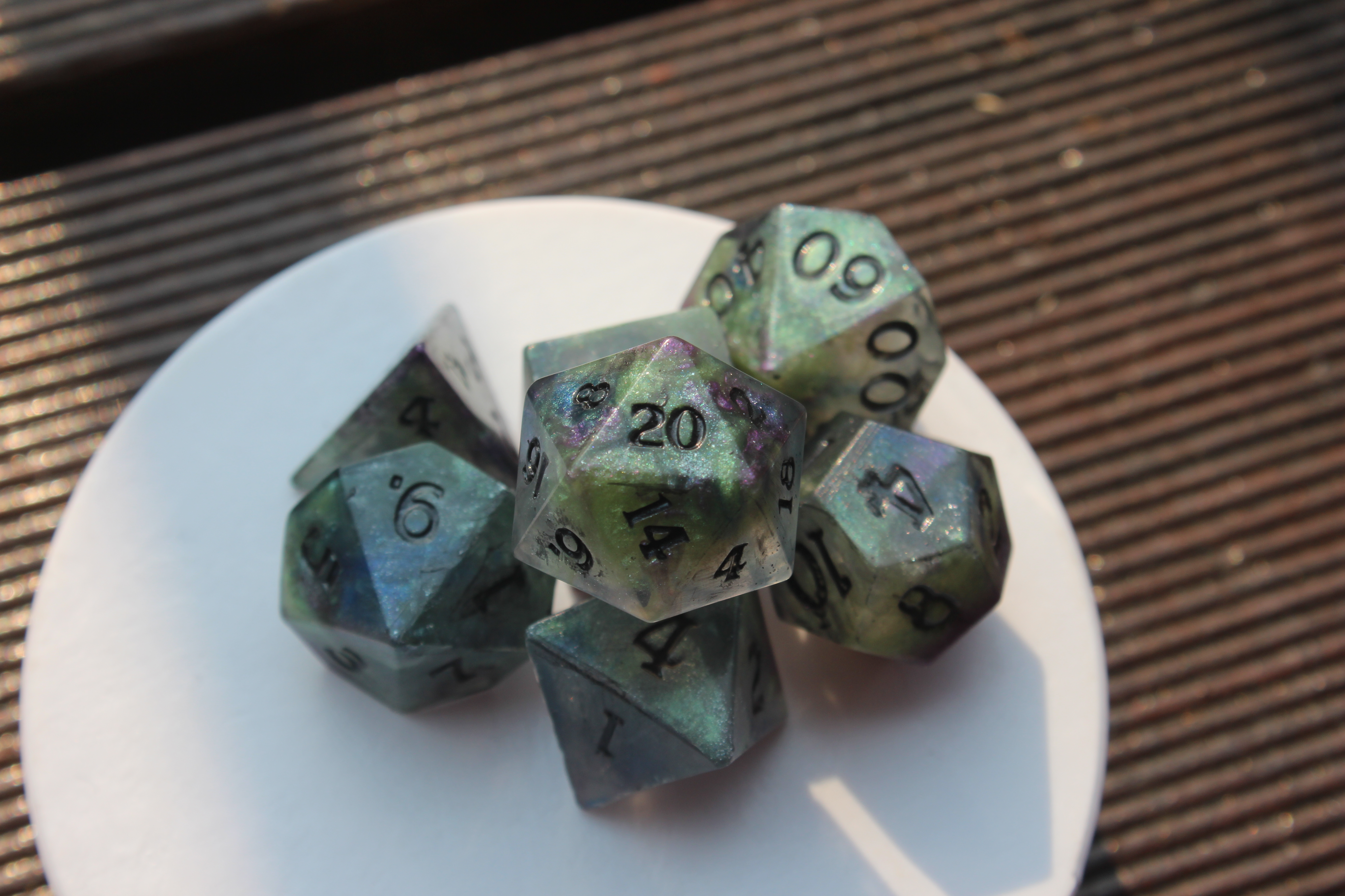 Handmade Resin Dice example 7