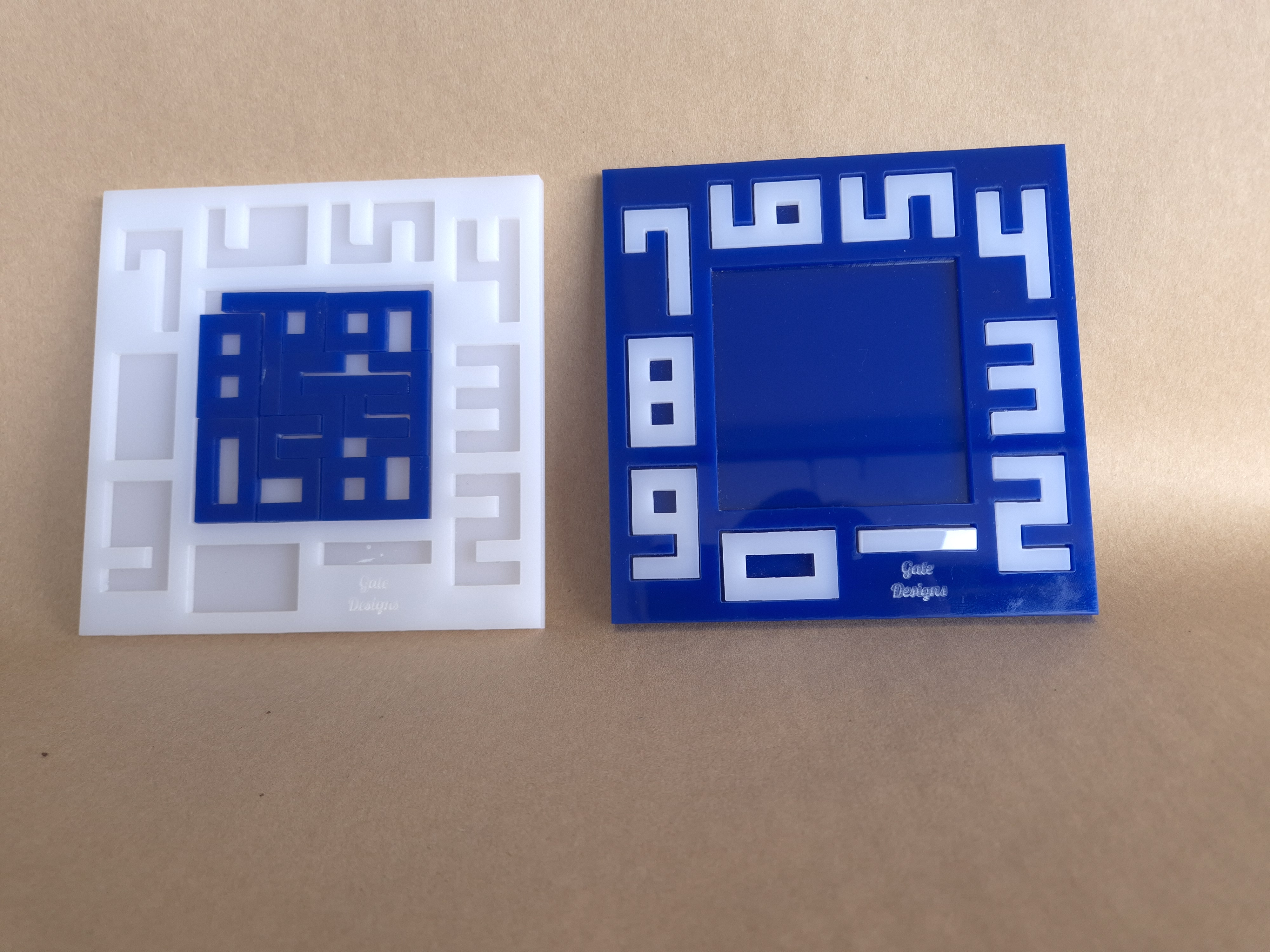 Laser-Cut Puzzles
